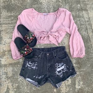 Black light wash Levi’s